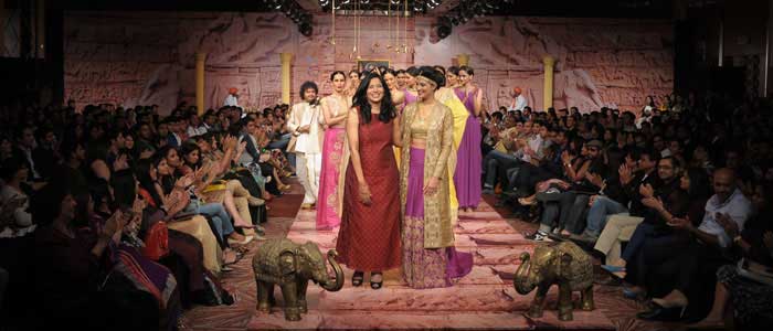 Designer Deepika Govind with Sayali Bhagat